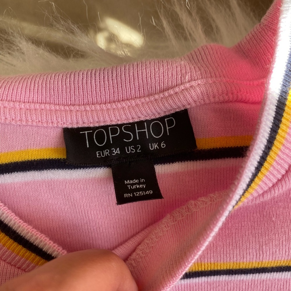 TOPSHOP CROP TOP - Picture 3 of 4